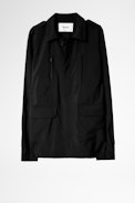 Kindo Wool Tech Jacket - Men's black jacket