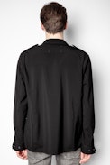 Kindo Wool Tech Jacket - Men's black jacket