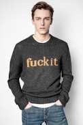 Pullover Raphael - Grauer Herrenpullover