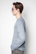 Teiss Cachemire Sweater - Men’s blue sweater