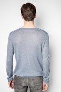 Teiss Cachemire Sweater - Men’s blue sweater