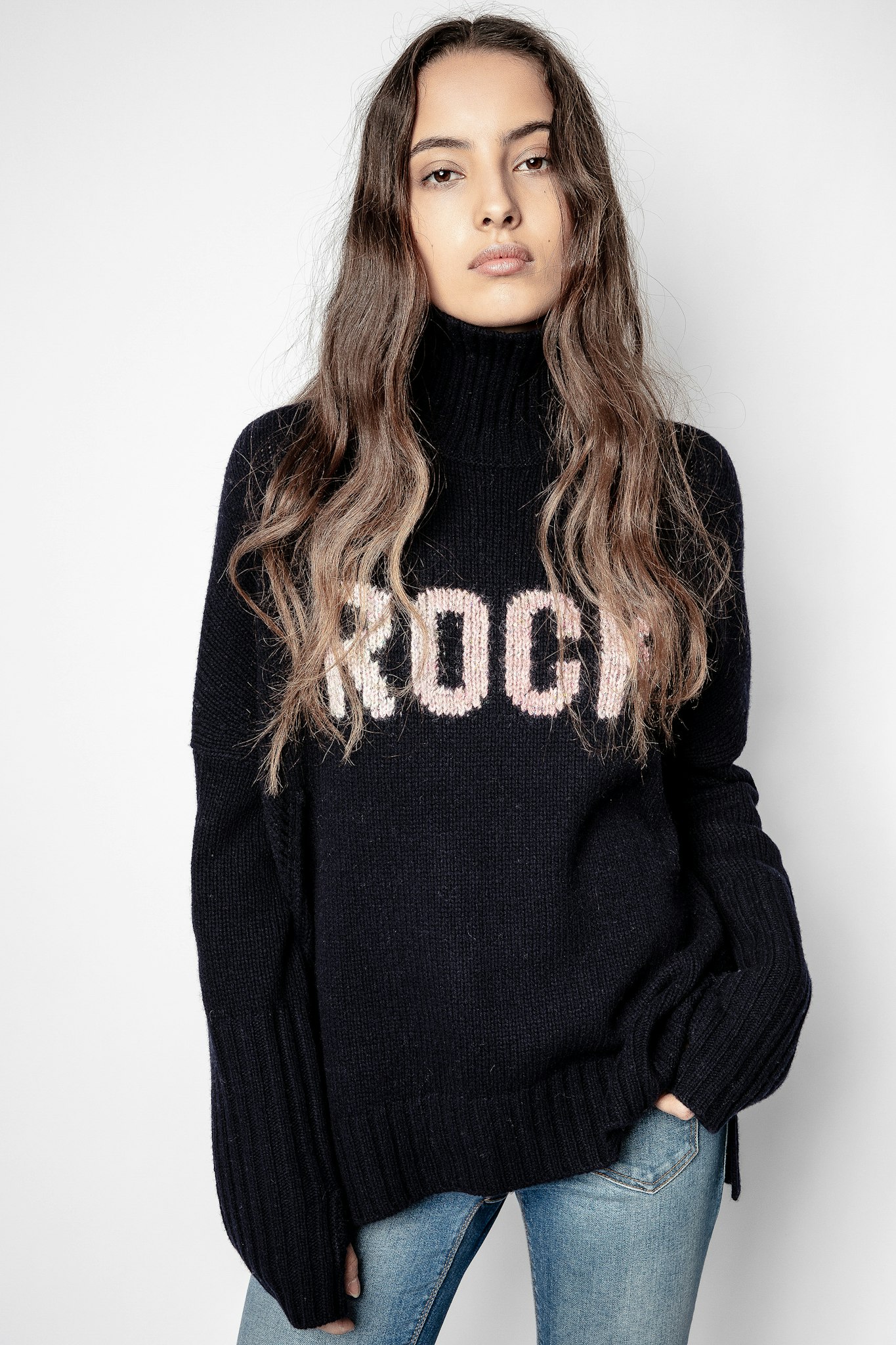 Rand shit balkon Alma Rock Mérinos Sweater - sweater women | Zadig&Voltaire