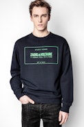 Sudadera Simba - Sudadera azul para hombre