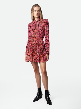 Botines Tyler - Botines de piel con efecto pitón y hebilla en forma de C.