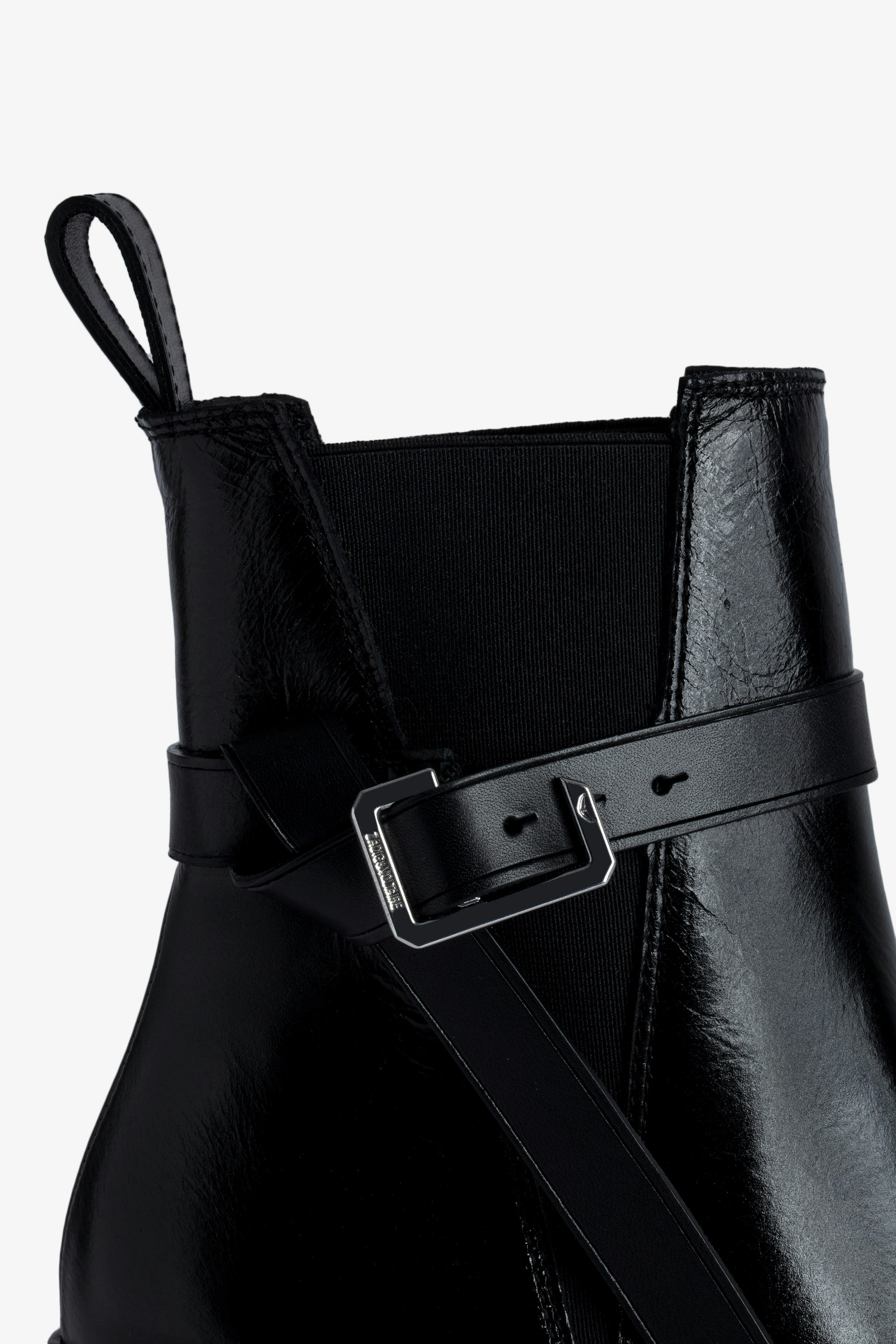 Raid poppy black clearance western detail ankle boots