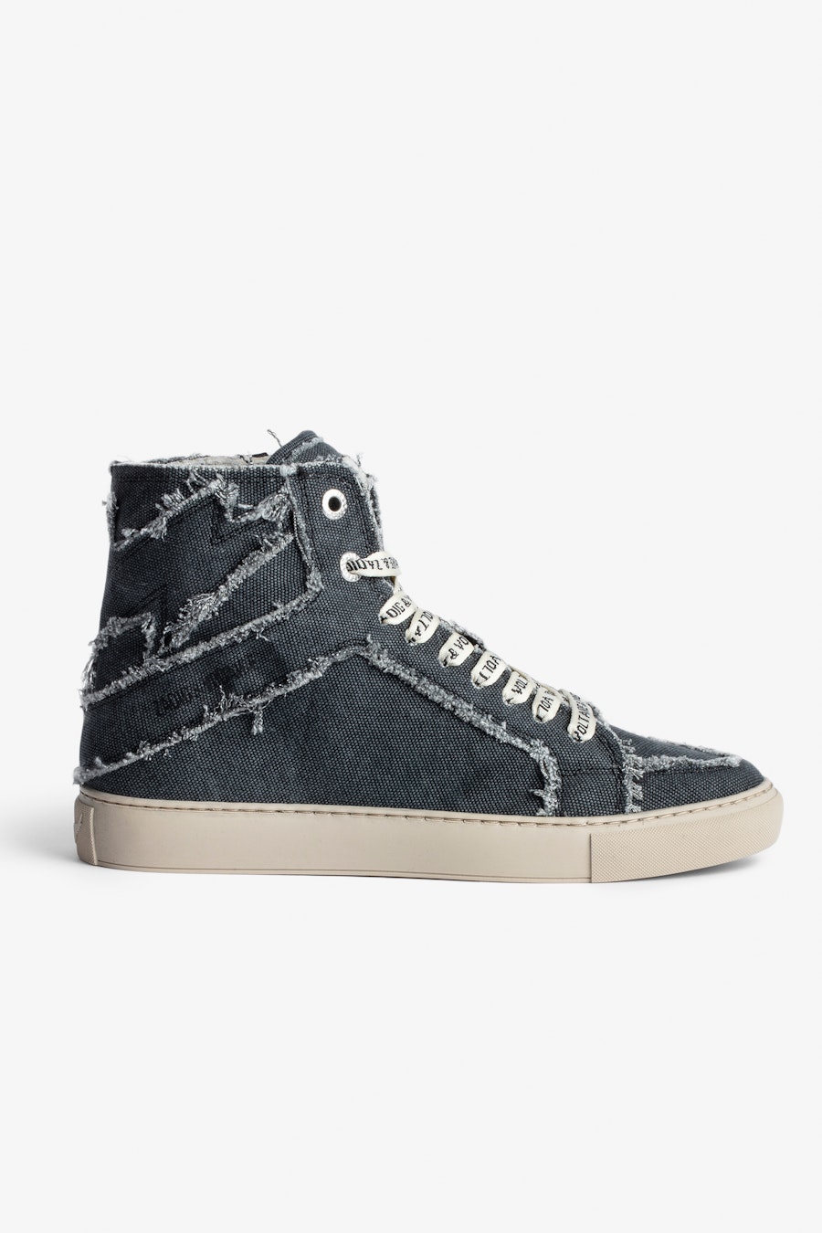 ZADIG&VOLTAIRE ZV1747 High Flash Canvas Sneakers