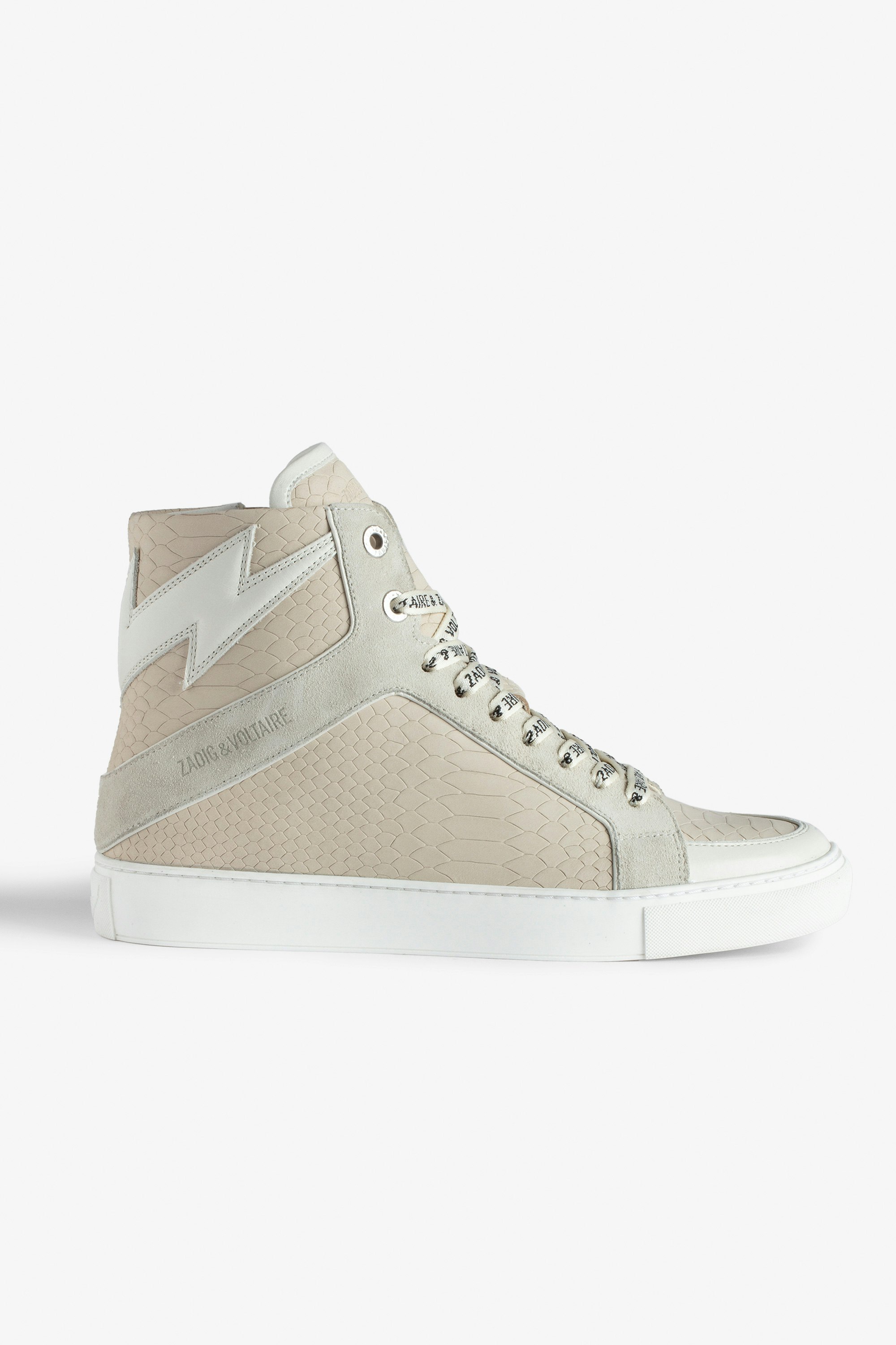 Zadig&Voltaire Sneakers alte Flash Bianco