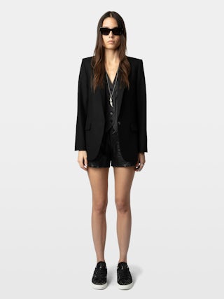 ZV1747 La Flash Low-Top Trainers - Low-top trainers in mixed suede leather with lightning detail.