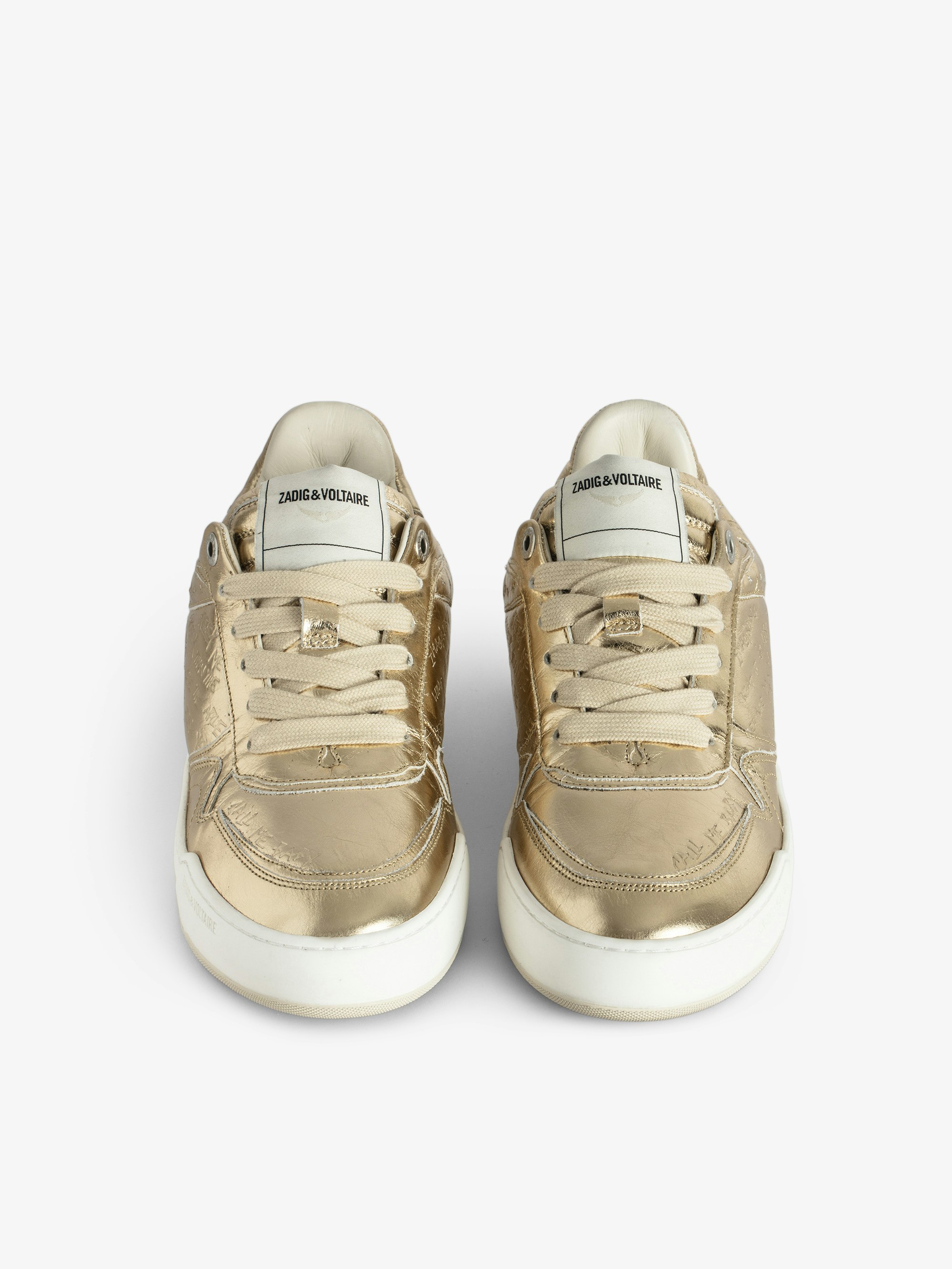 スニーカー Wings Sneakers - Zadig & Voltaire - Leather - Gold Zadig&Voltaire Wings Sneakers - Zadig & Voltaire - Leather