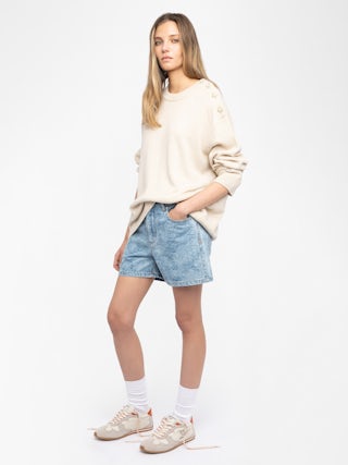 ZV Vintage Dance Sneakers - Low-top crinkled-effect leather sneakers with western cutouts.