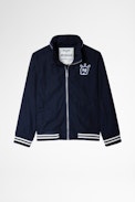 Bomber Benet Enfant - Bomber bleu enfant