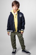 Bomber Benet Enfant - Bomber bleu enfant