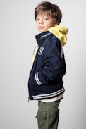 Bomber Benet Enfant - Bomber bleu enfant
