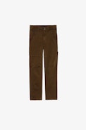 Kinderhose Theo - Kinderhose aus khakifarbener Baumwolle