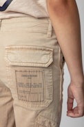 Theo Boys' Pants - Boys' cargo pants with back pocket patch.