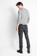 Monastir Men’s Sweater - Merino wool Henley sweater