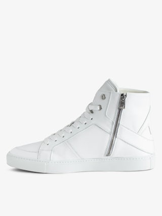 Sneakers ZV1747 High Flash Uomo - Sneakers alte in pelle.