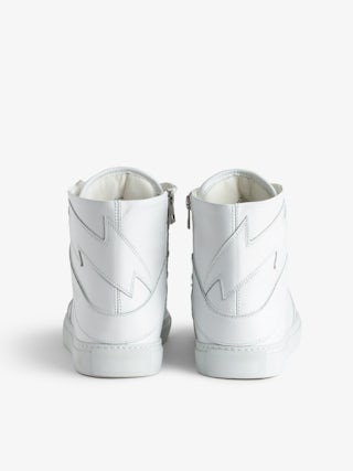 Sneakers ZV1747 High Flash Uomo - Sneakers alte in pelle.
