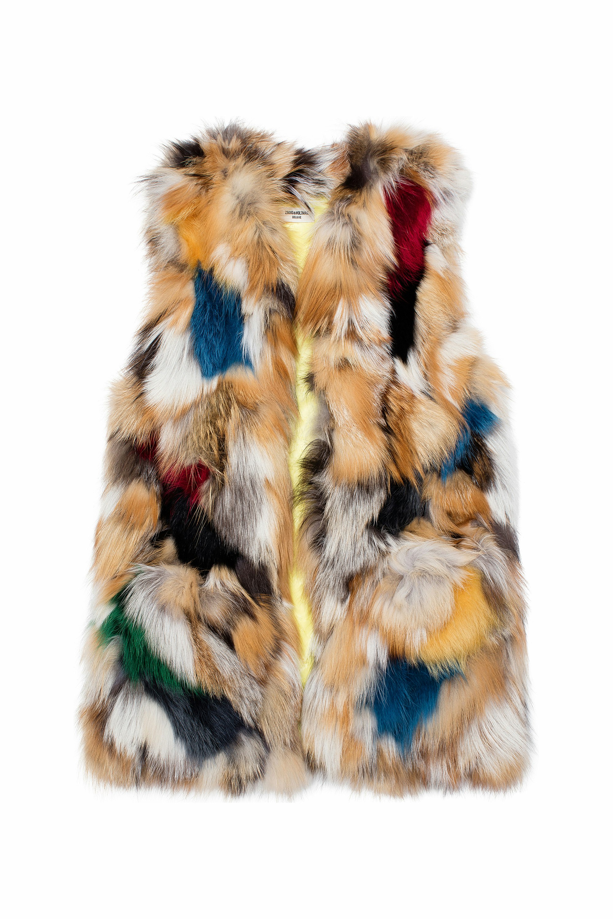 Fourrure sans manche zadig Clearance