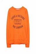 Scott Patch sweatshirt - Cotton slogan sweatshirt