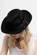 Alabama Coeur Hat - Women’s black wool hat