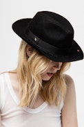 Alabama Coeur Hat - Women’s black wool hat