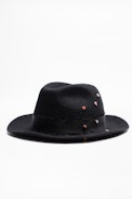 Alabama Coeur Hat - Women’s black wool hat