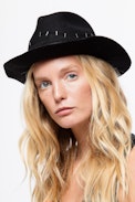 Chapeau Alabama Staples - Chapeau noir femme en laine