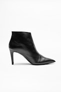Virgo Rella Boots - Women’s black leather ankle boots