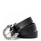 Atomic Belt - Women’s black leather belt