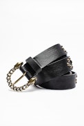 Fauve Belt - Women’s black leather belt