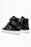 Zv1747 High Buckle Sneakers - Women’s leather sneakers