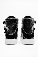 Zv1747 High Buckle Sneakers - Women’s leather sneakers