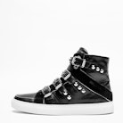 Zv1747 High Buckle Sneakers - Women’s leather sneakers