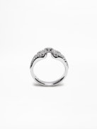 Rock Ring - Brass and rhinestone ring.