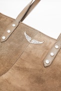 Sac Mick Suede - Sac cabas femme en cuir suédé
