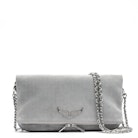 Rock Suede Bag - Women’s suede clutch