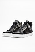 Zadig High Safari Sneakers - Women’s leather sneakers