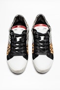 Zadig Patch Sneakers - Women’s leather sneakers
