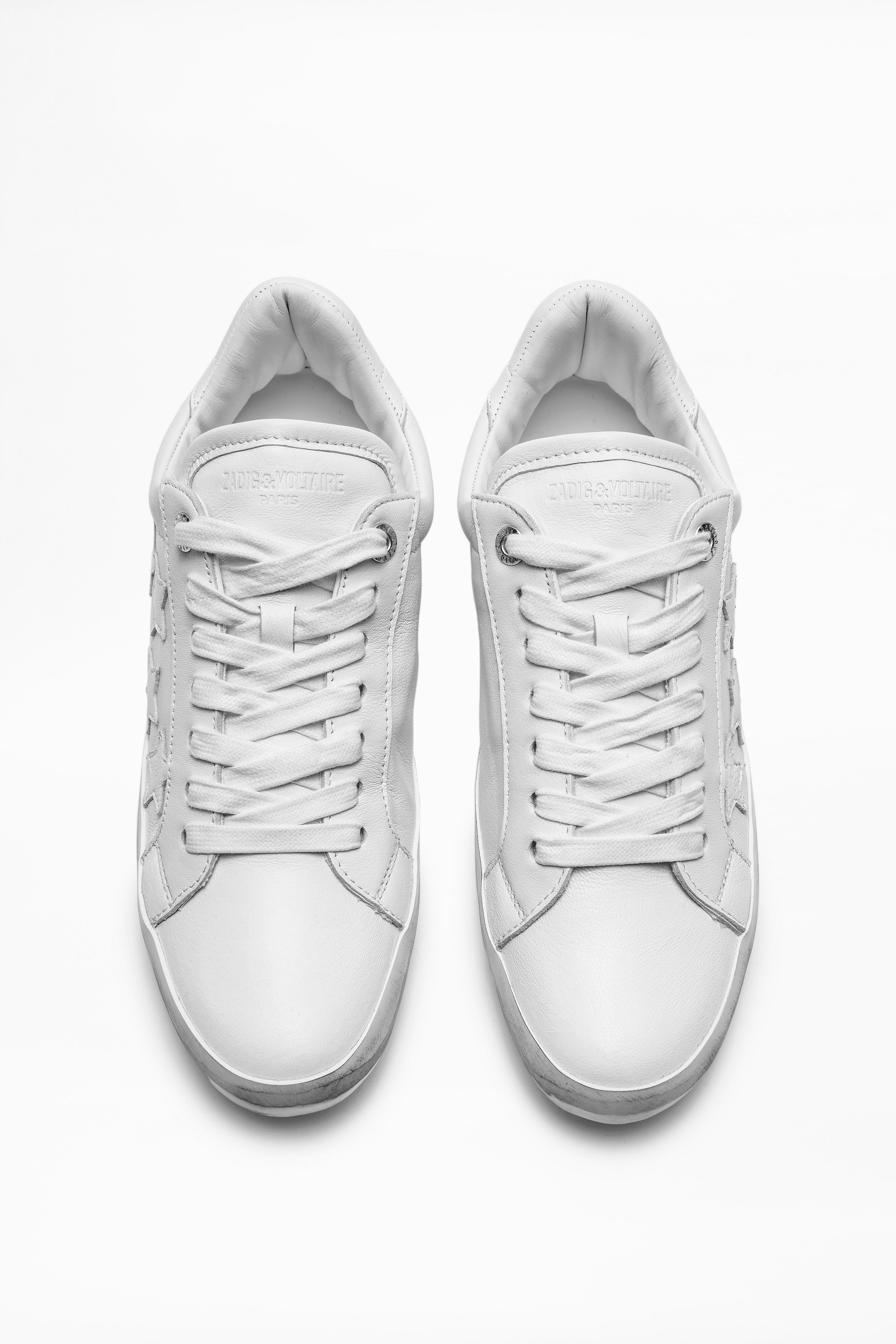 zadig & voltaire white sneakers