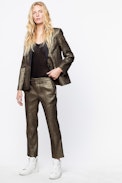 Victor Bronze Jacket - Women’s khaki jacket
