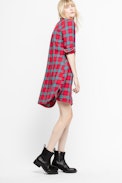 Ramara Carreaux Dress - Women’s checked dress
