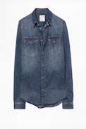 Sean Shirt - Men’s denim shirt