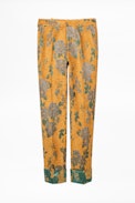 Pist Velvet Pants - Women’s velvet-effect jacquard pants