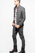 Pop Wool Pants - Men’s grey pants