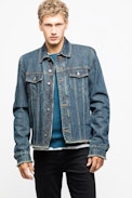 Blouson Base Stone - Veste en jean homme