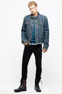 Blouson Base Stone - Veste en jean homme