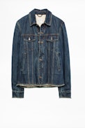 Blouson Base Stone - Veste en jean homme