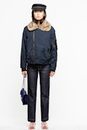 Parka Kassy - Parka bleu marine femme