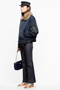 Parka Kassy - Parka bleu marine femme